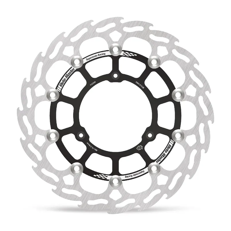 Kostenloser Rückversand Moto-Master Bremsscheibe Flame vorn schwim. Supermoto Racing 298 112304