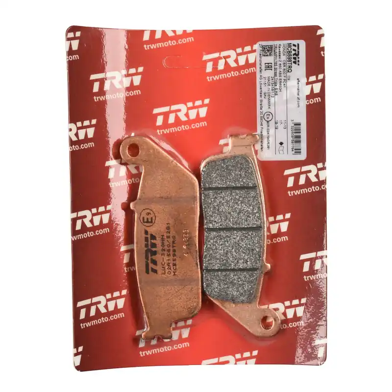 Schneller Versand TRW Bremsbelag Sinter Racing ABE MCB598TRQ