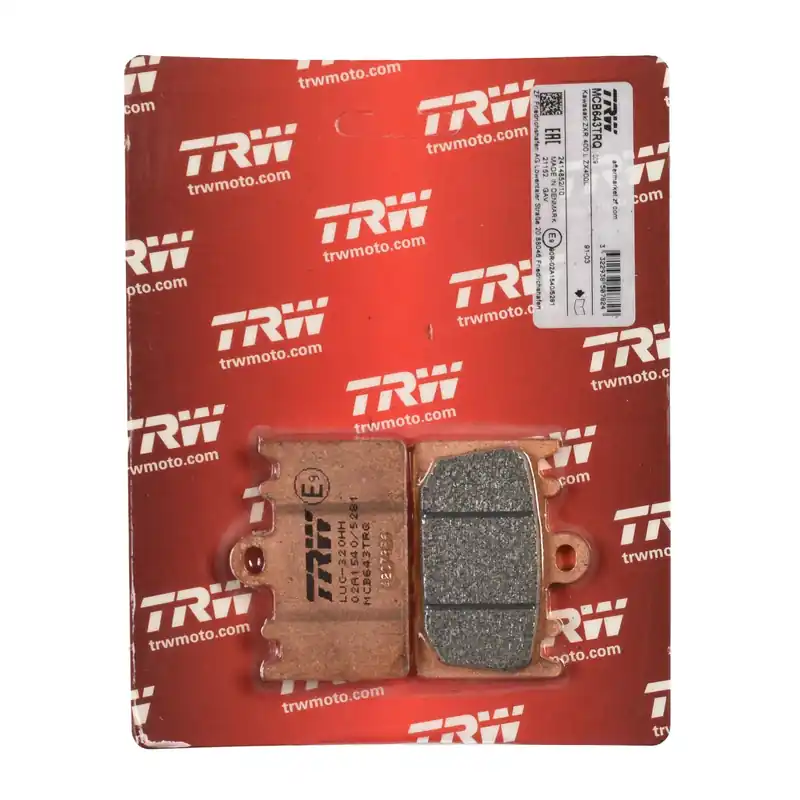 Beliebt TRW Bremsbelag Sinter Racing ABE MCB643TRQ