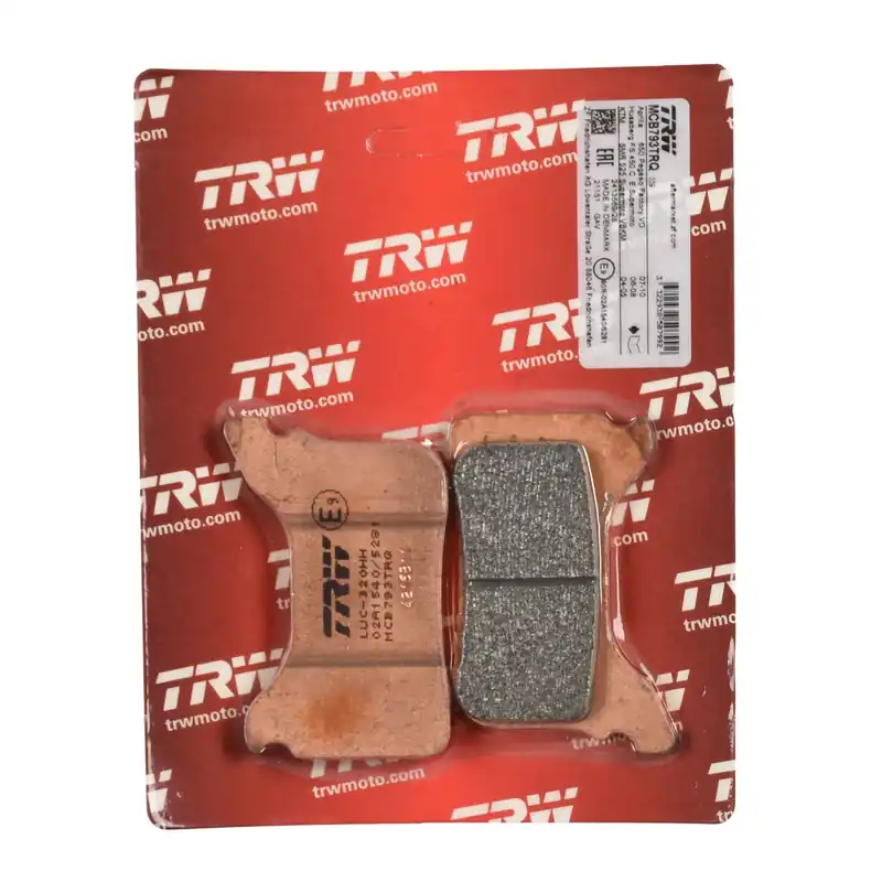 TRW Bremsbelag Sinter Racing ABE MCB793TRQ Markenprodukt