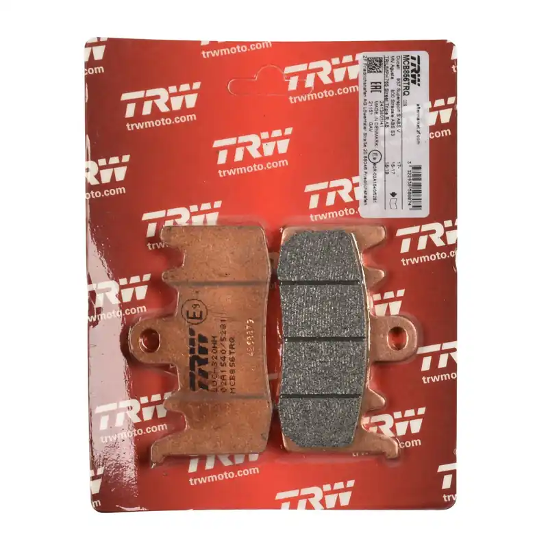 Neu Im Sortiment TRW Bremsbelag Sinter Racing ABE MCB856TRQ