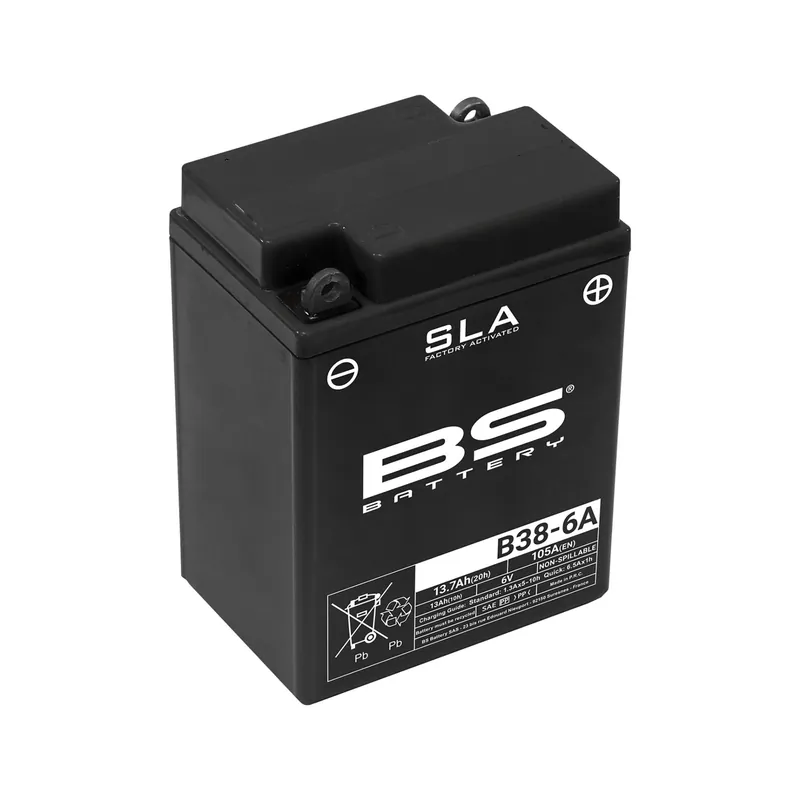 BS Batterie 6V 13AH B38-6A GEL -Battery 807957 Nur Heute