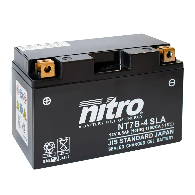 Angebot Nitro Batterie 12V 6,5AH YT7B-4 Gel NT7B-4 SLA