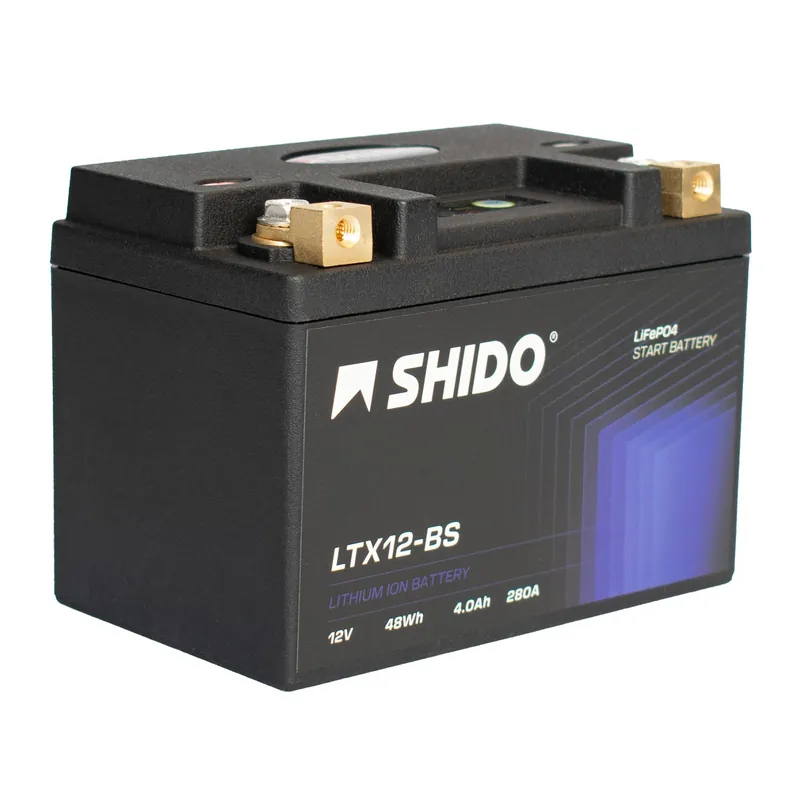 Shido Batterie 12V 3,5AH10AH YTX12-BS Lithium-Ionen 51012 LTX12-BS LION -S- Mega-Angebot