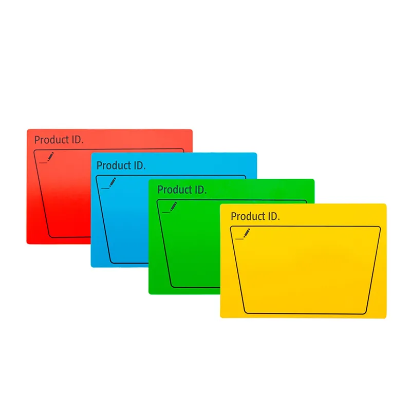 IK Farbkartenset zur Inhaltskennzeichnung rot, blau, gelb, grün Neuheit