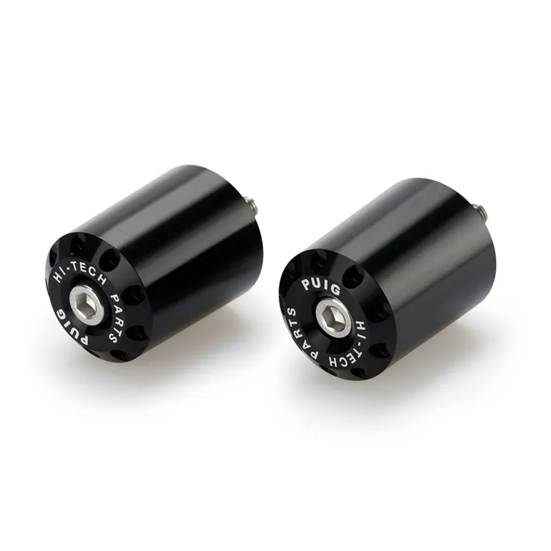 Puig Lenkerenden Gewichte lang schwarz 20371-N Markenprodukt