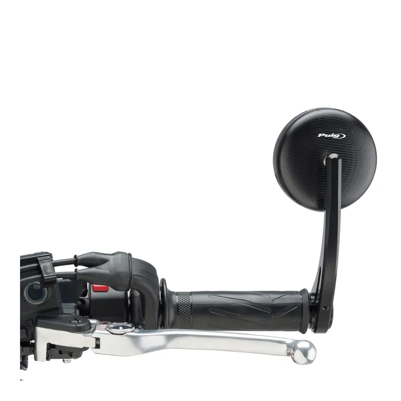 Puig Lenkerendenspiegel Aluminium schwarz inkl. Adapter 9691N+20367N Sale