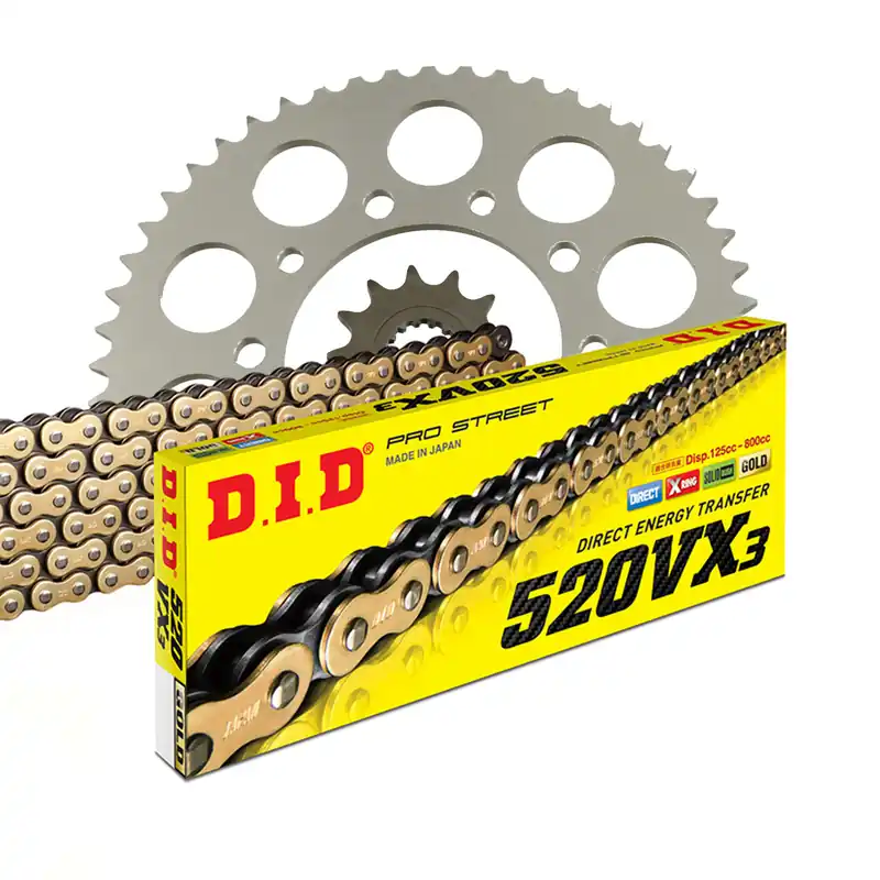 DID Kettenkit (für: Honda CR-F 450 RX 17-20 ) 520 VX3 Neue Ware