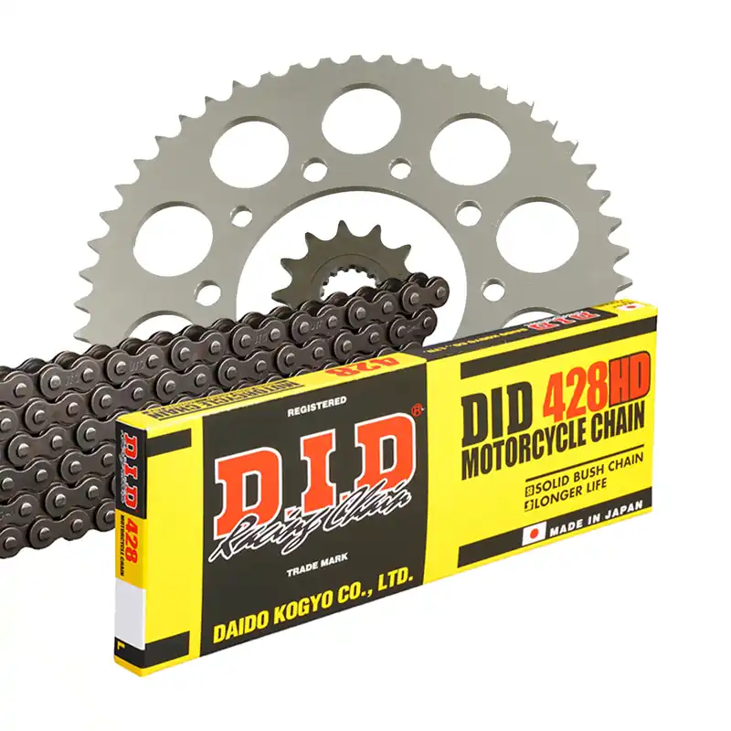 DID Kettenkit (für: Daelim VJF 125 R Roadwin Fi (Roadsport) 08-13 ) 428 HD Sale